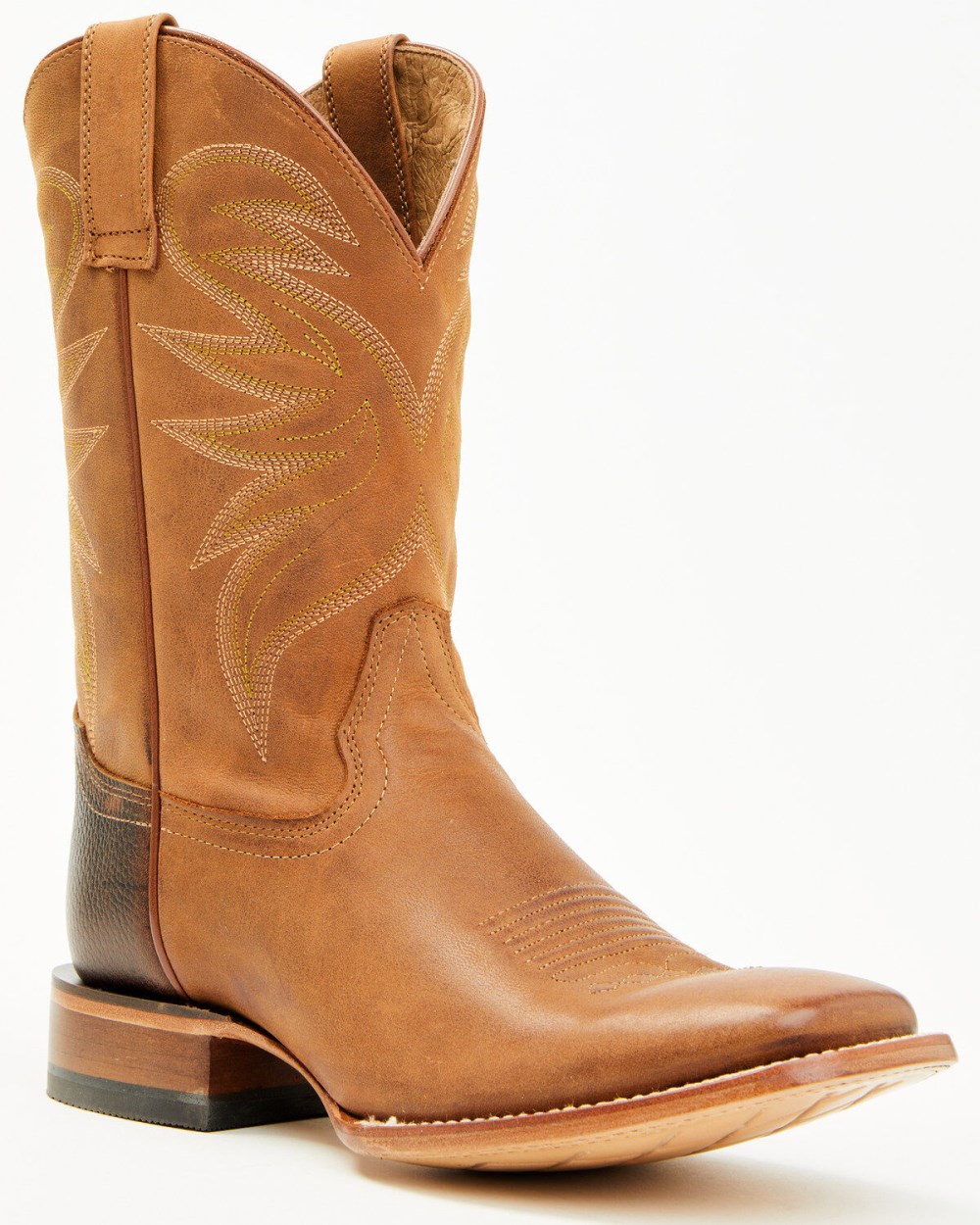 Cody James - Men's McBride Roughout Western Boots - Broad Square Toe | Tan