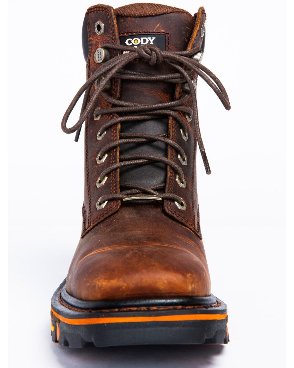 Cody James - Men's 8" Decimator Work Boots - Soft Toe | Brown