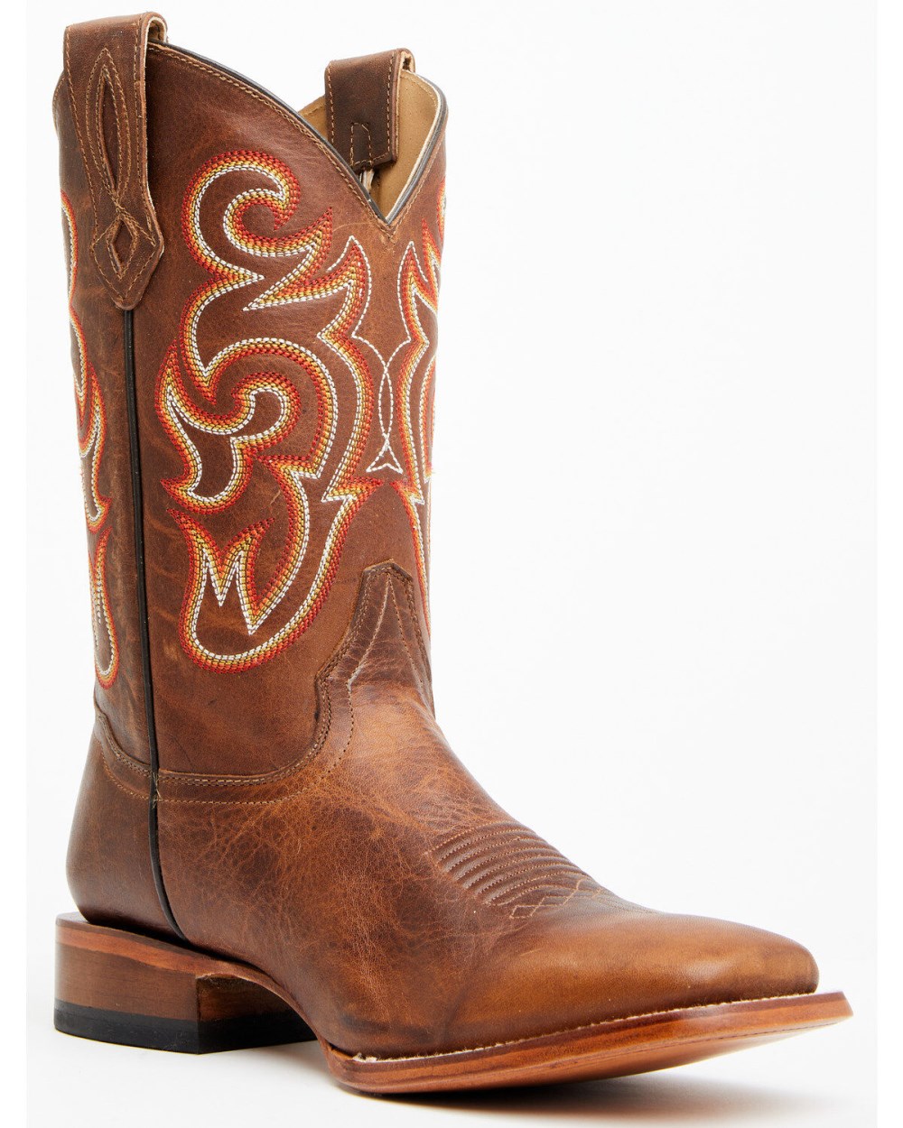 Cody James - Men's Lynx Western Boots - Broad Square Toe | Brown
