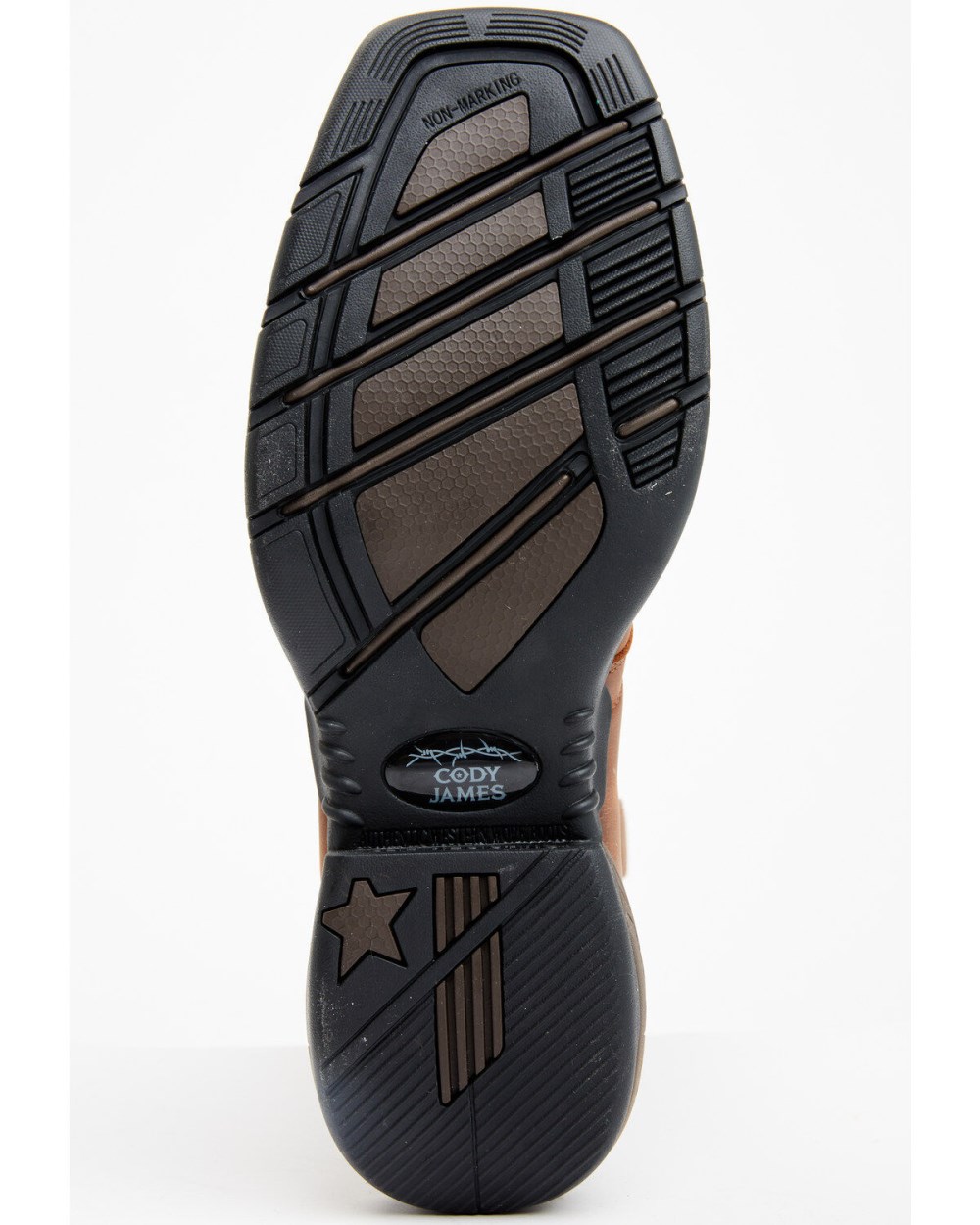 Cody James - Men's Summit Lite Performance Western Boots - Broad Square Toe | Caramel