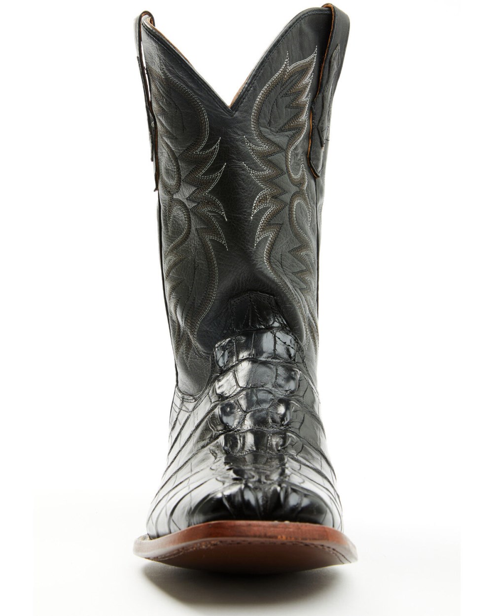 Cody James - Men's Exotic Alligator Western Boots - Broad Square Toe | Black
