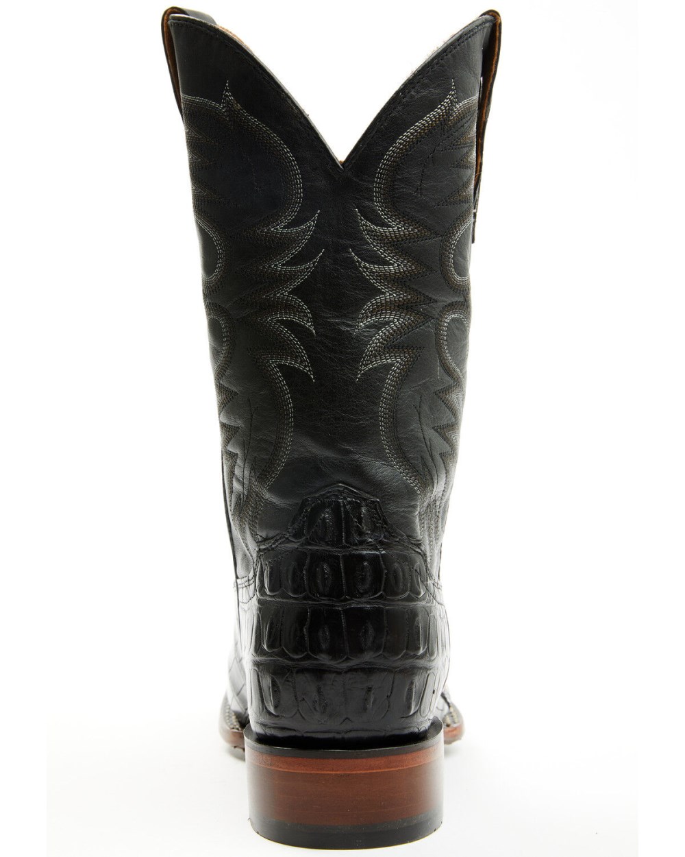 Cody James - Men's Exotic Alligator Western Boots - Broad Square Toe | Black