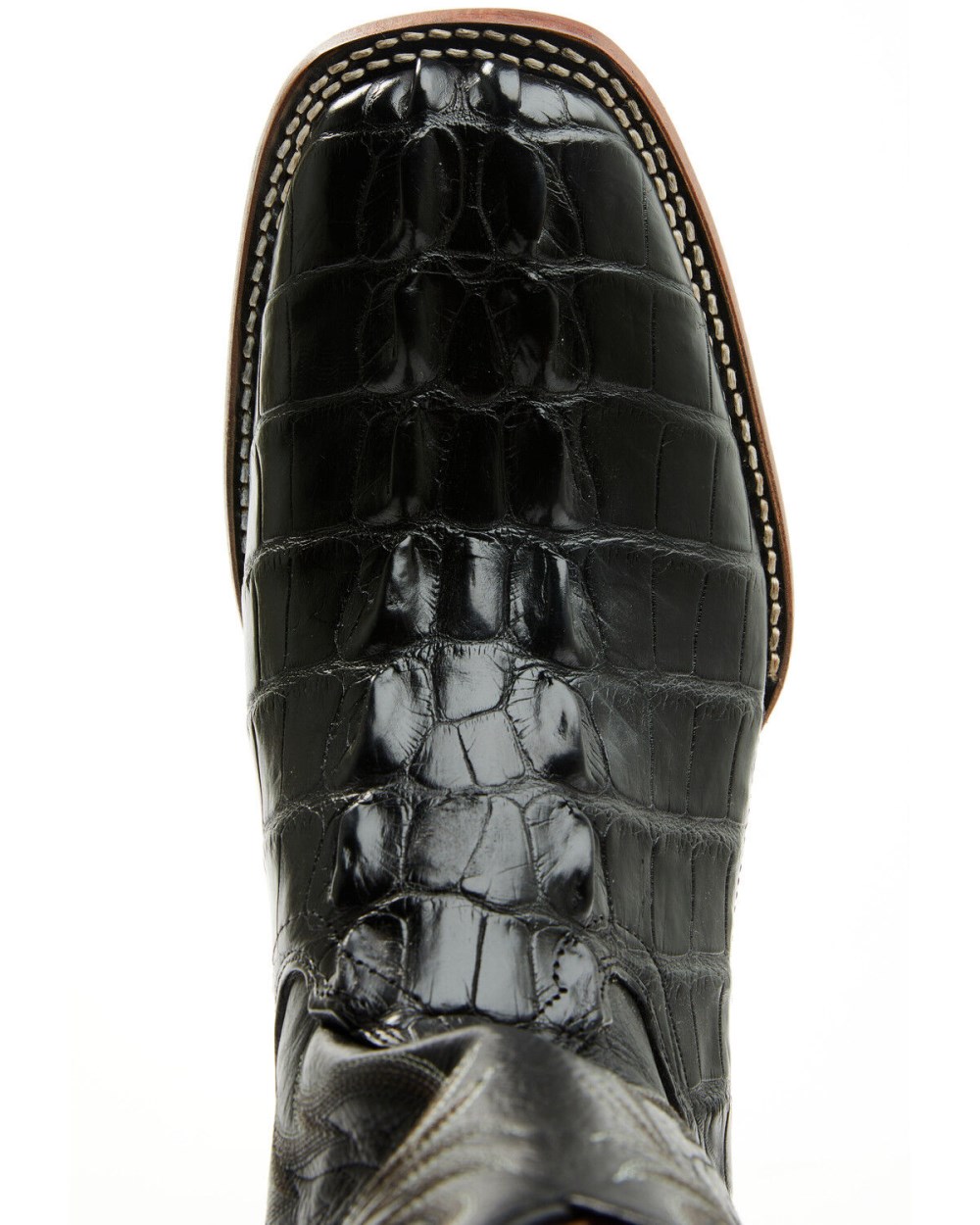 Cody James - Men's Exotic Alligator Western Boots - Broad Square Toe | Black
