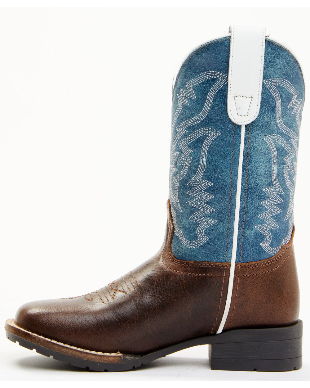 Cody James - Boys' Walker Western Boots - Broad Square Toe | Brown