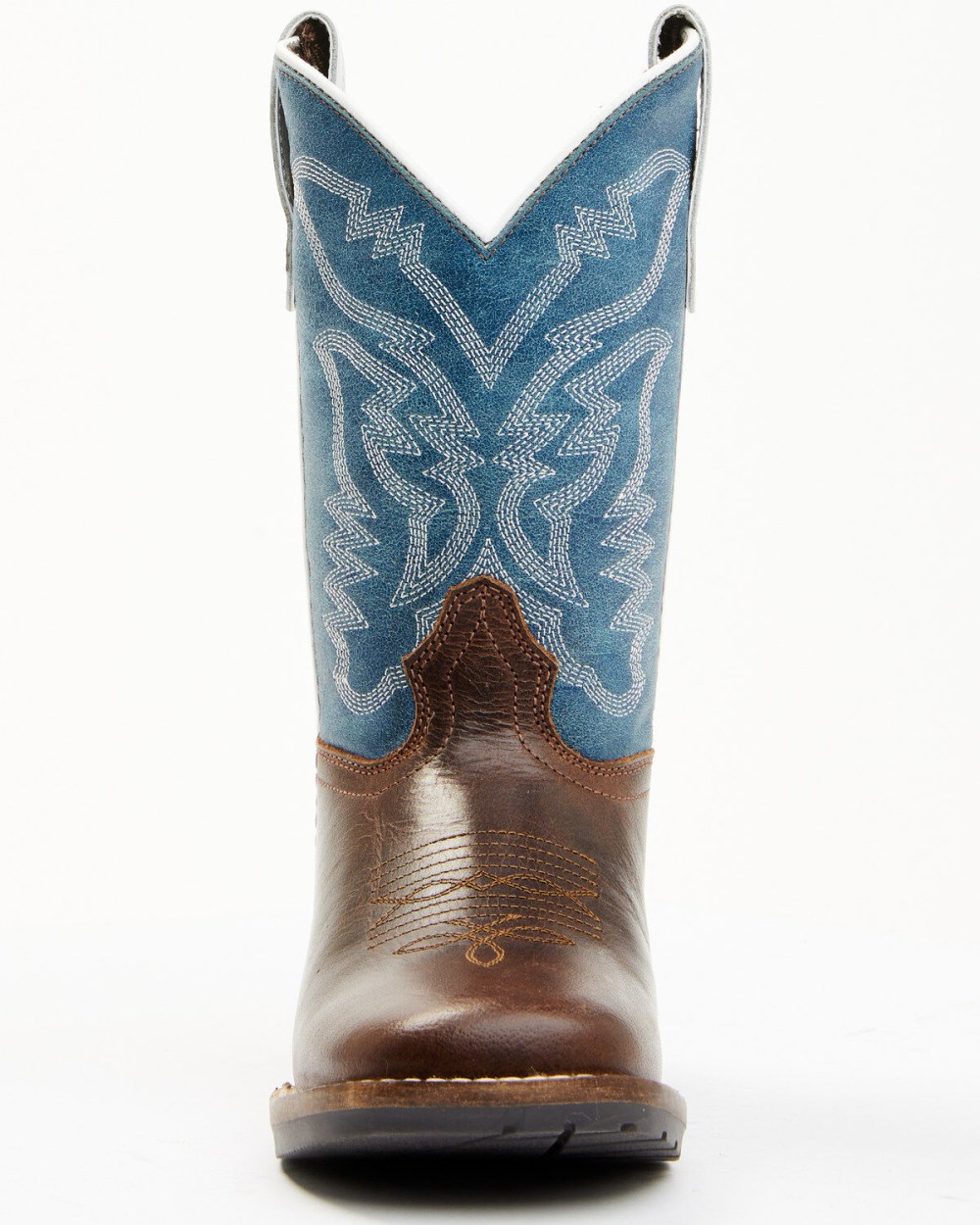 Cody James - Boys' Walker Western Boots - Broad Square Toe | Brown
