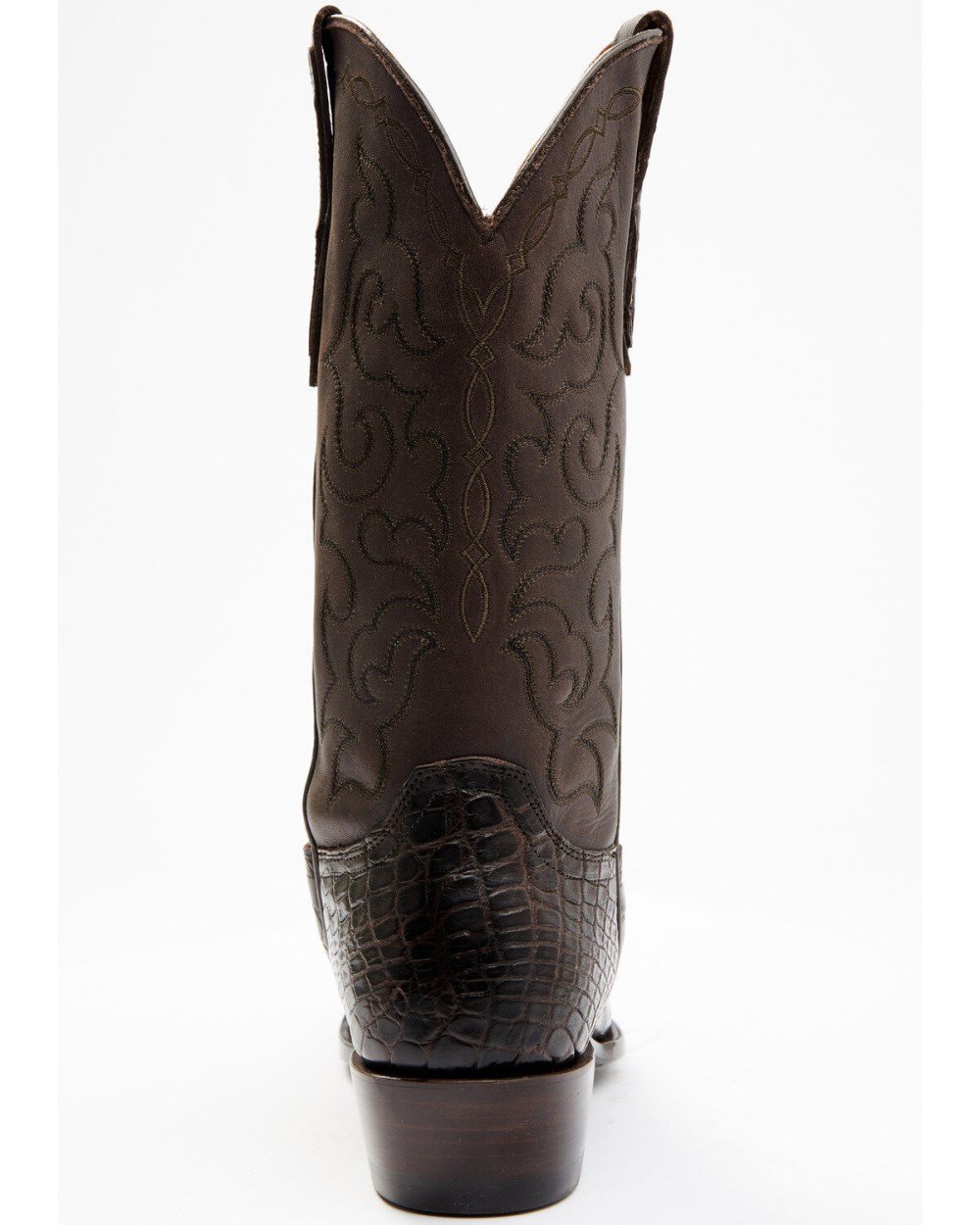 Cody James - Men's Exotic American Alligator Western Boots - Round Toe | Chocolate