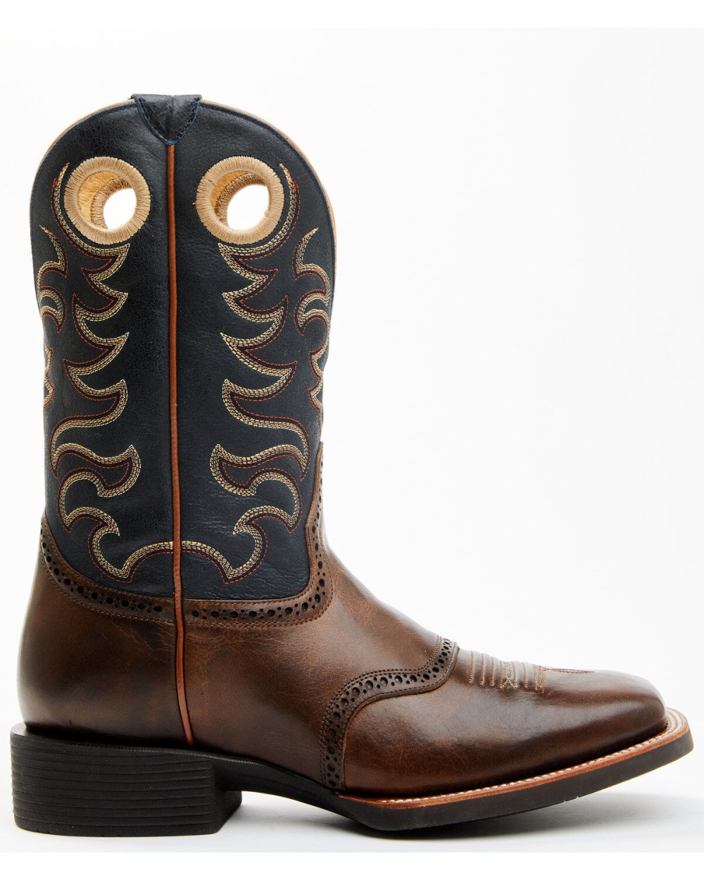 Cody James - Men's Xero Gravity Gibson Saddle Vamp Western Performance Boots - Broad Square Toe | Brown