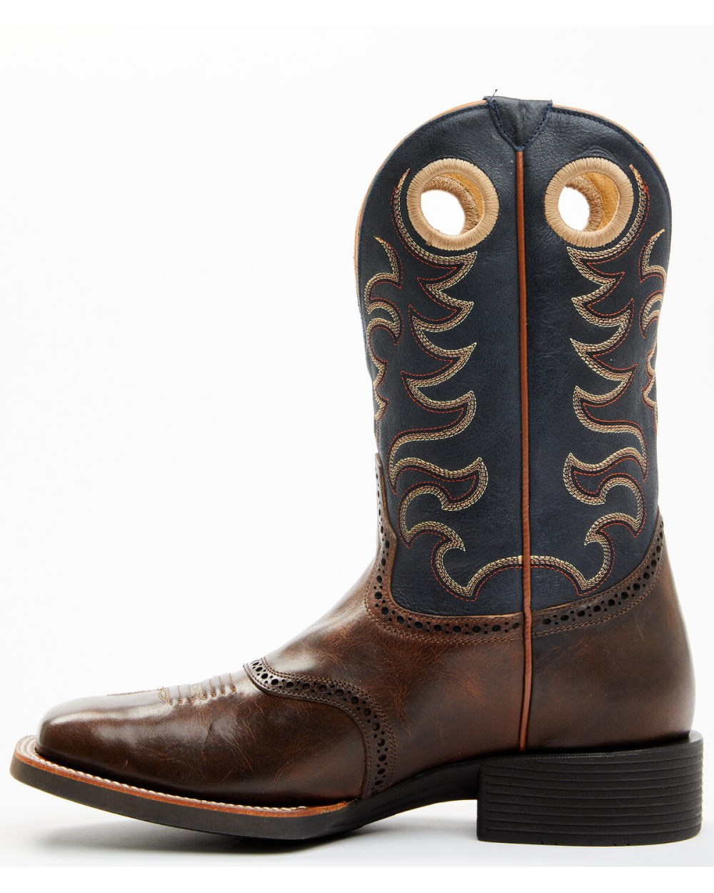 Cody James - Men's Xero Gravity Gibson Saddle Vamp Western Performance Boots - Broad Square Toe | Brown