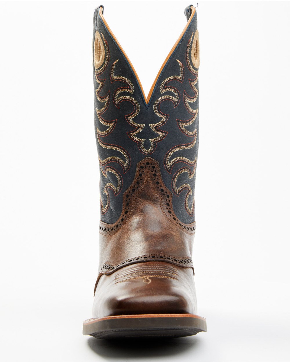 Cody James - Men's Xero Gravity Gibson Saddle Vamp Western Performance Boots - Broad Square Toe | Brown