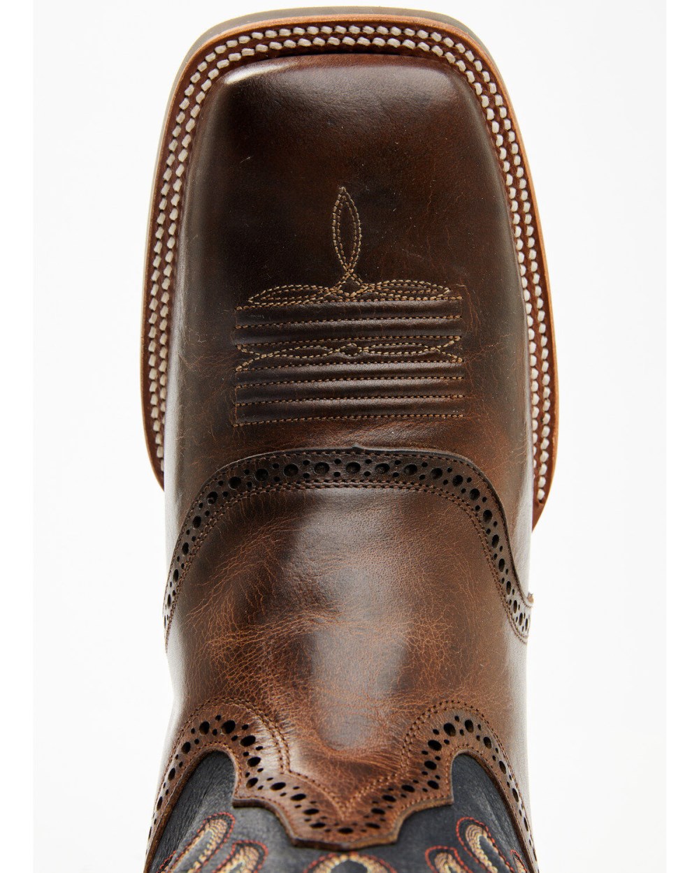 Cody James - Men's Xero Gravity Gibson Saddle Vamp Western Performance Boots - Broad Square Toe | Brown