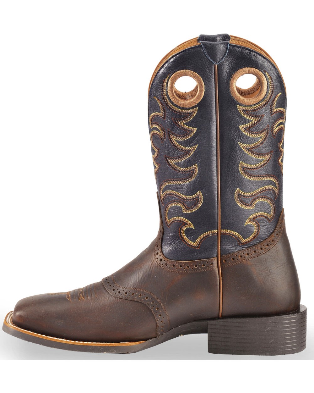 Cody James - Men's Xero Gravity Gibson Saddle Vamp Western Performance Boots - Broad Square Toe | Brown