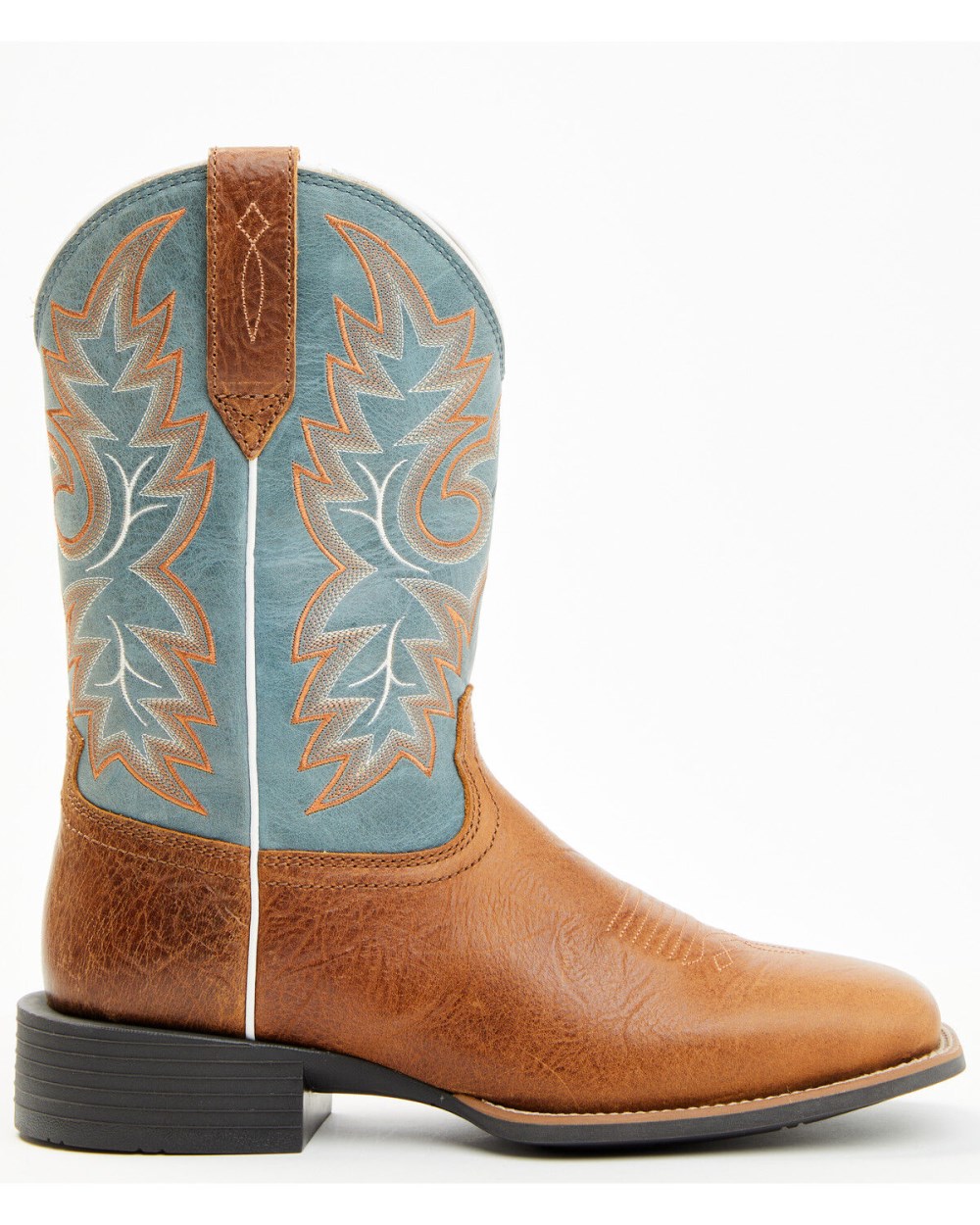 Cody James - Men's Badge Xero Gravity Western Boots - Broad Square Toe | Brown