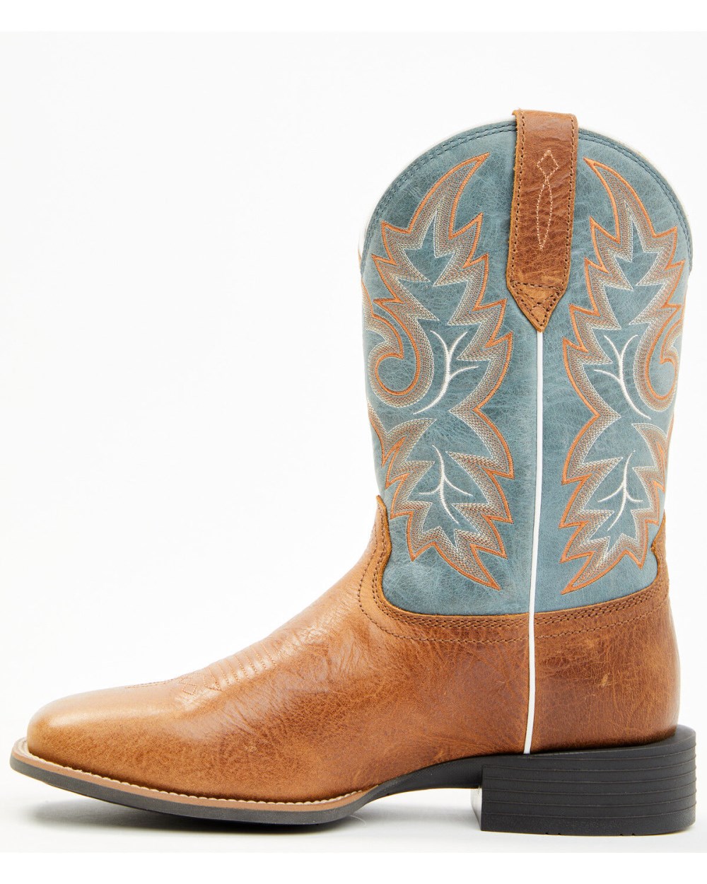 Cody James - Men's Badge Xero Gravity Western Boots - Broad Square Toe | Brown