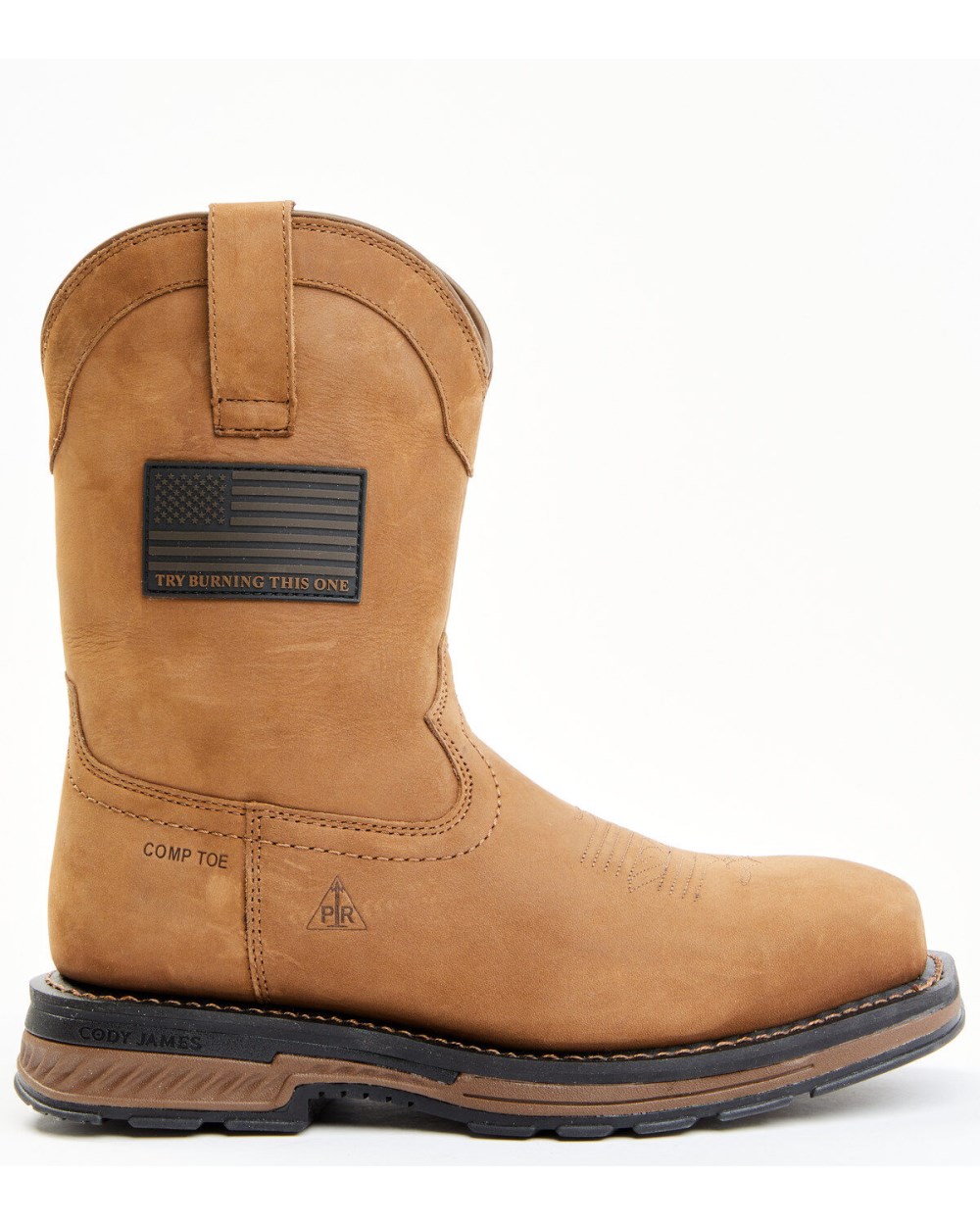 Cody James - Men's 10" Disruptor Western Work Boots - Nano Composite Toe | Brown