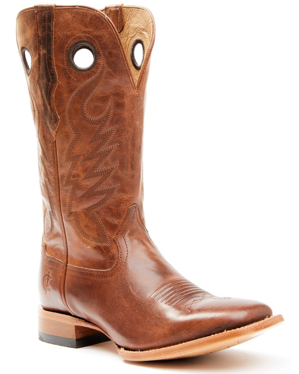 Cody James - Men's Vintage Rust Union Xero Gravity Leather Western Boot - Broad Square Toe | Tan