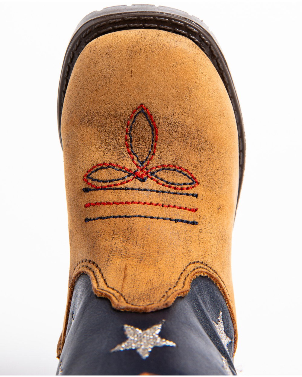 Cody James - Toddler Boys' USA Flag Western Boots - Broad Square Toe | Brown