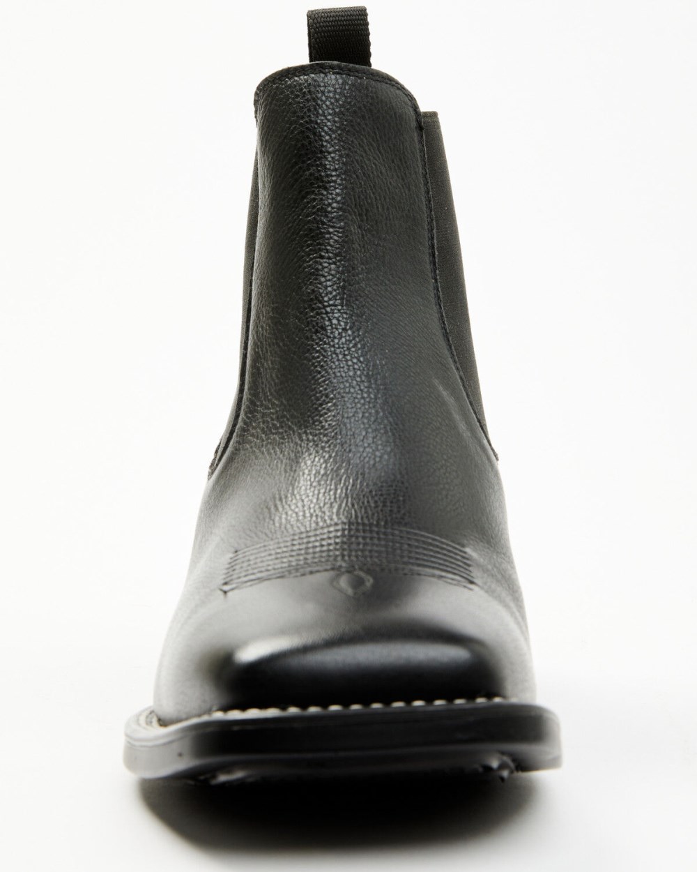 Cody James - Men's Jones Chelsea Boots - Broad Square Toe | Black