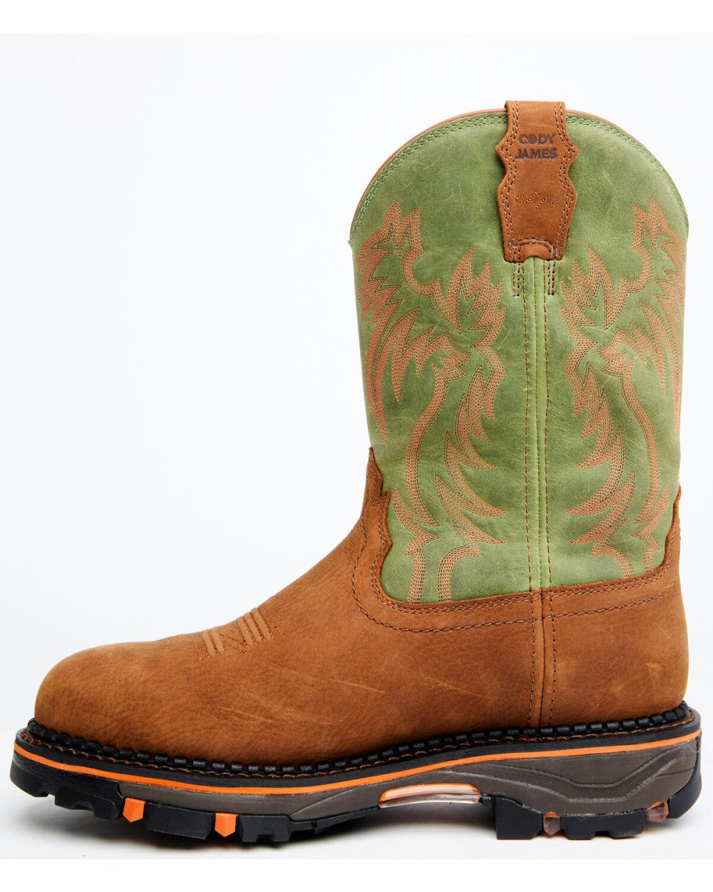 Cody James - Men's Decimator 11" High Hopes Vibram Waterproof Work Boots - Composite Toe | Green