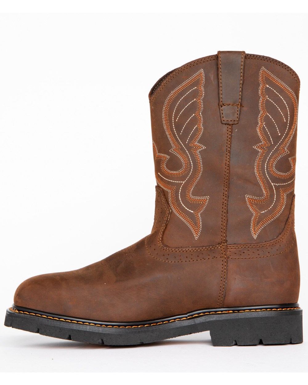 Cody James - Men's Waterproof Composite Toe Pull On Work Boots | Brown
