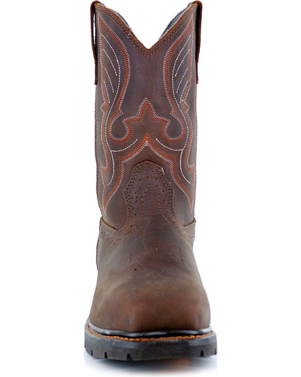 Cody James - Men's Waterproof Composite Toe Pull On Work Boots | Brown