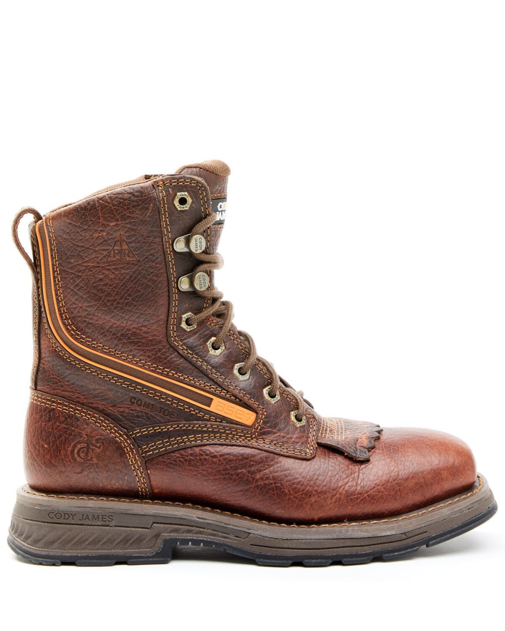 Cody James - Men's 8" ASE7 Disruptor Work Boots - Nano Composite Toe | Brown