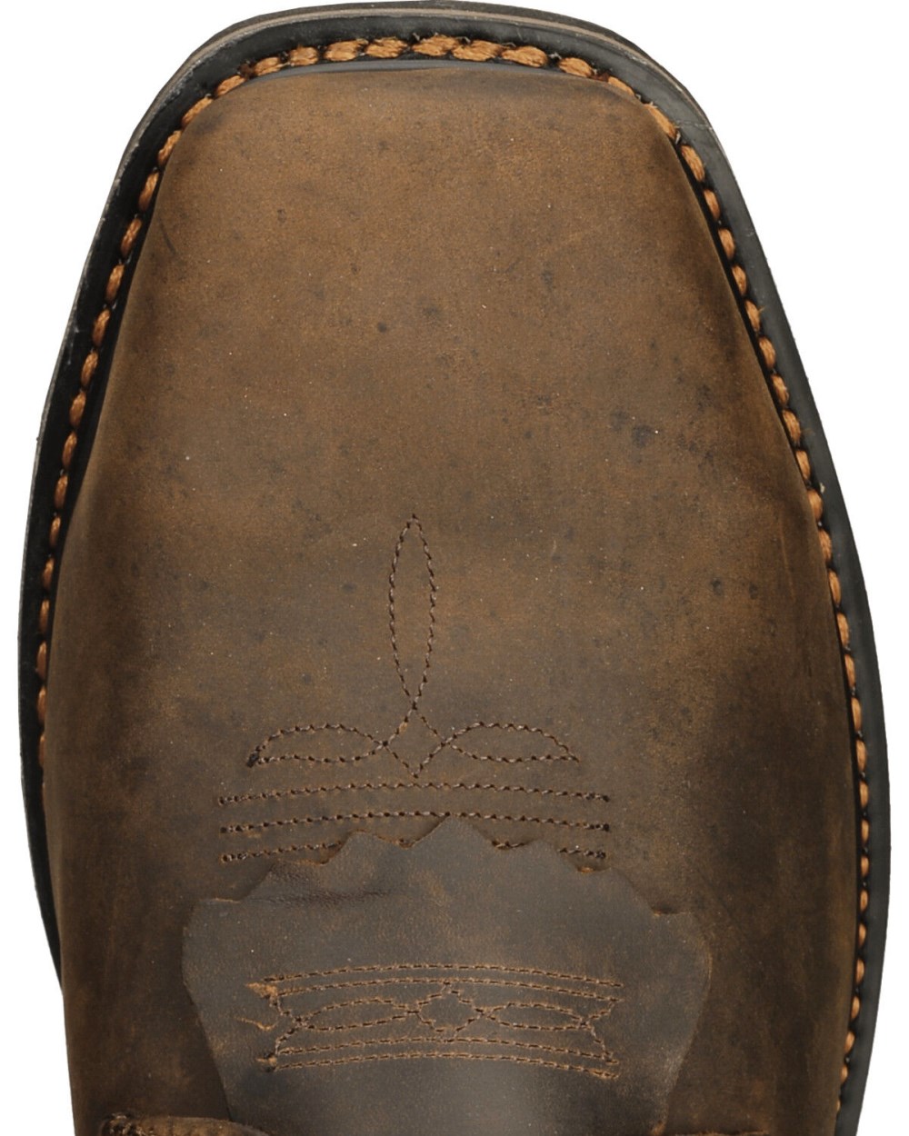 Cody James - Men's 8" Mustang Lace-Up Kiltie Work Boots - Composite Toe | Brown