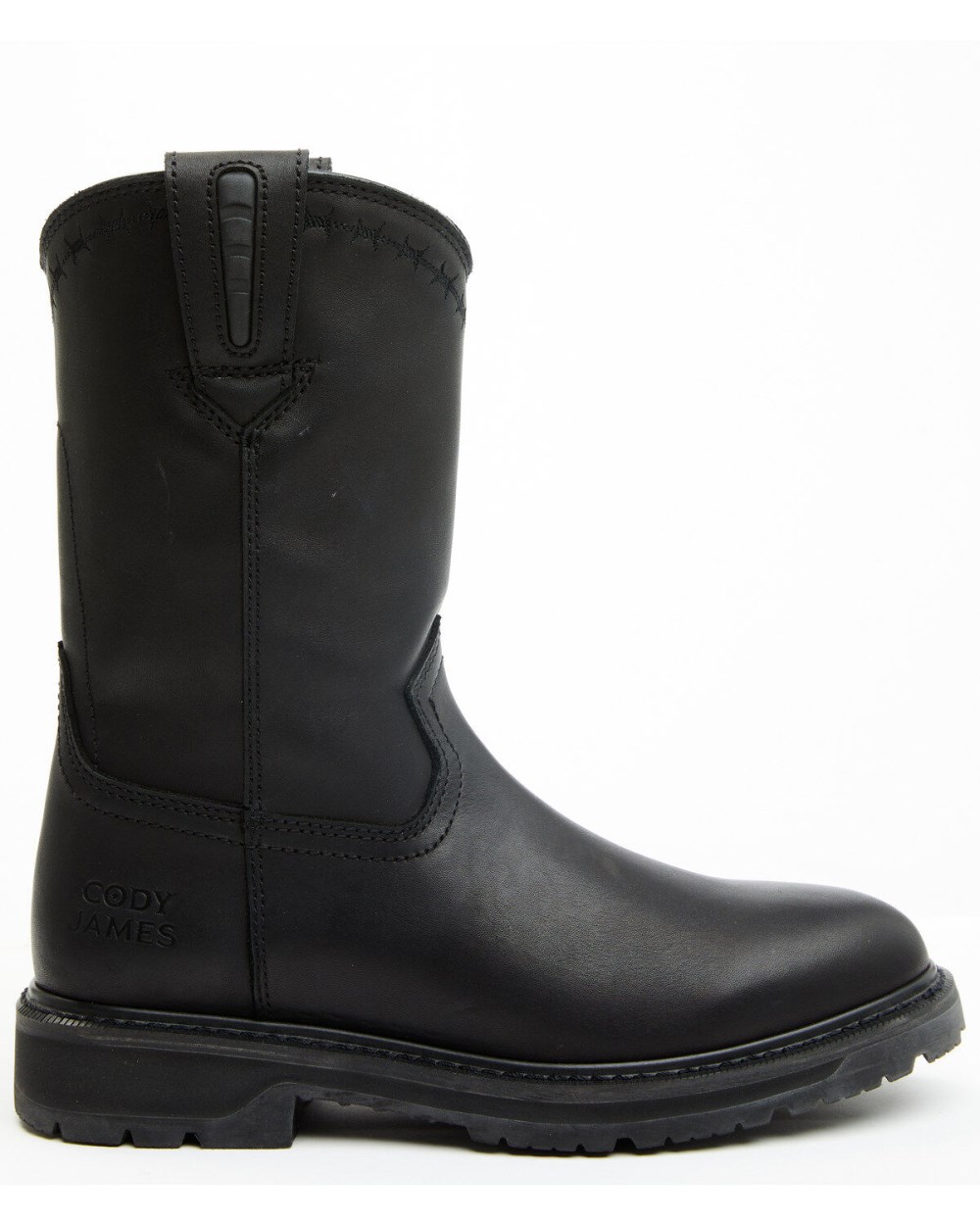 Cody James - Men's Uniform Western Work Boots - Soft Toe | Black