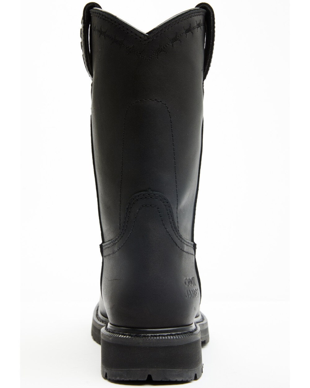 Cody James - Men's Uniform Western Work Boots - Soft Toe | Black