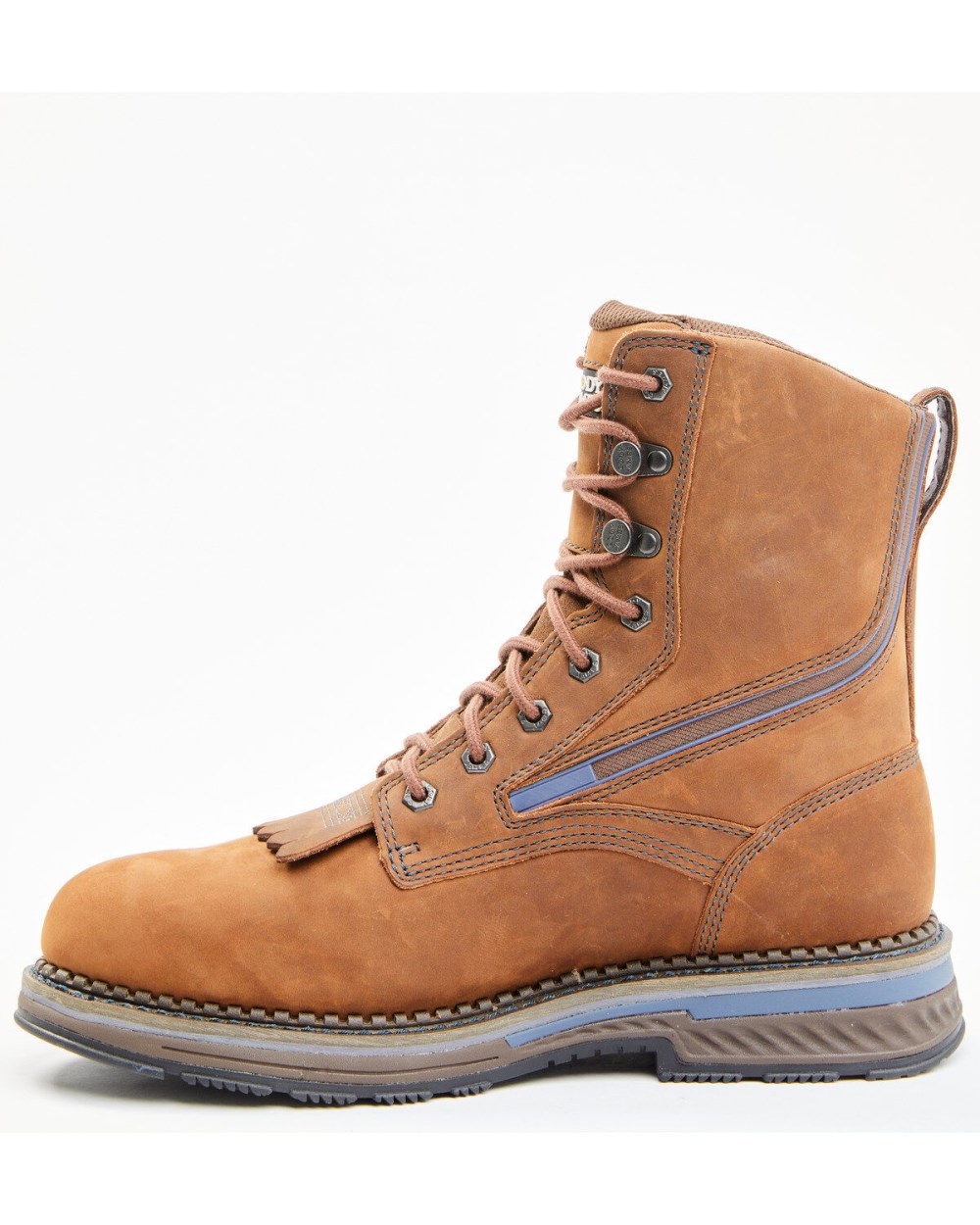 Cody James - Men's Disrupter Lacer Waterproof Work Boots - Composite Toe | Brown