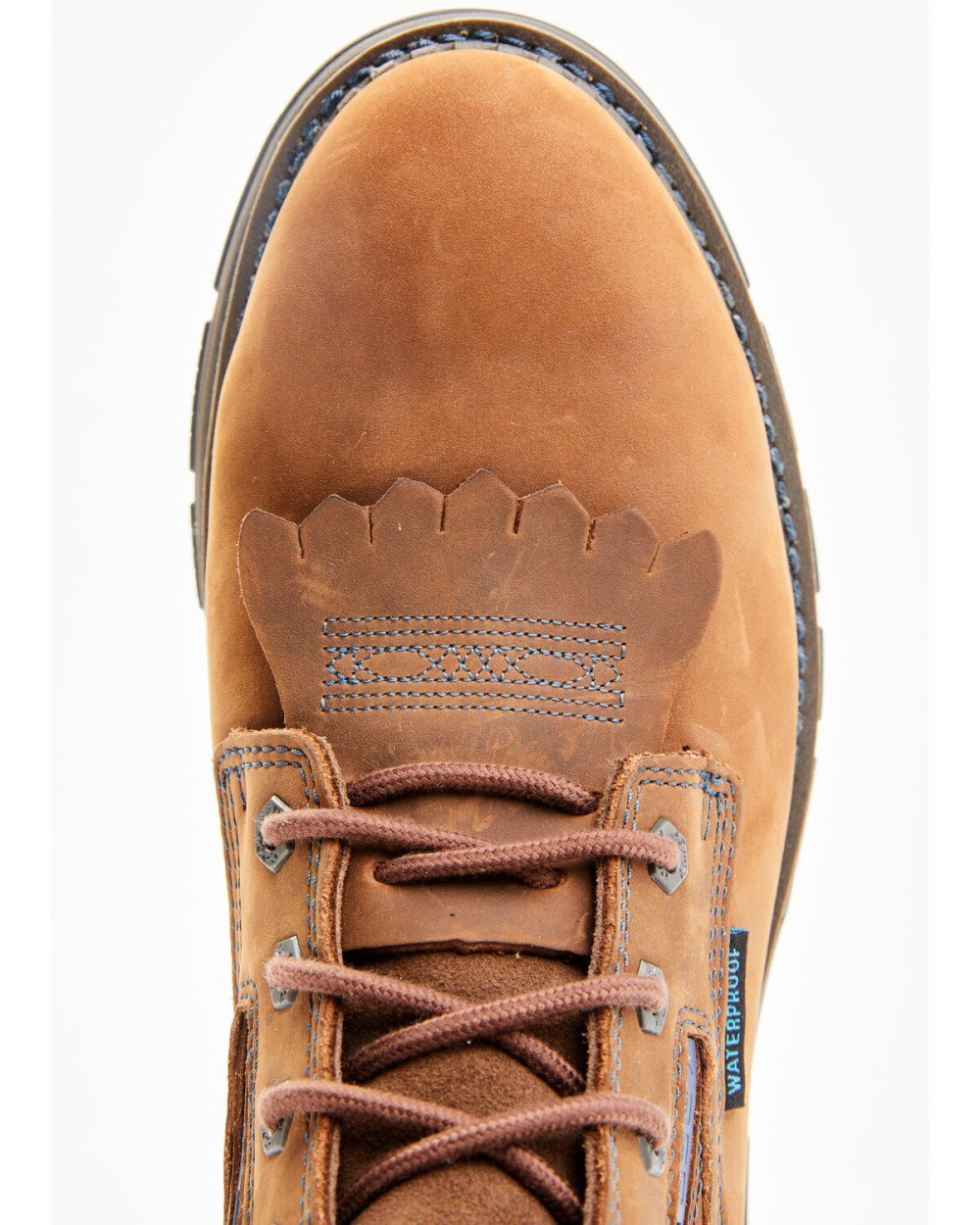 Cody James - Men's Disrupter Lacer Waterproof Work Boots - Composite Toe | Brown
