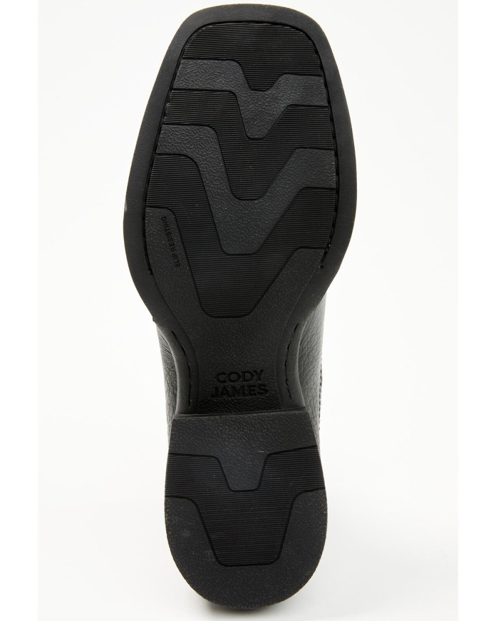 Cody James - Men's Ace Chelsea Boots - Broad Square Toe | Black
