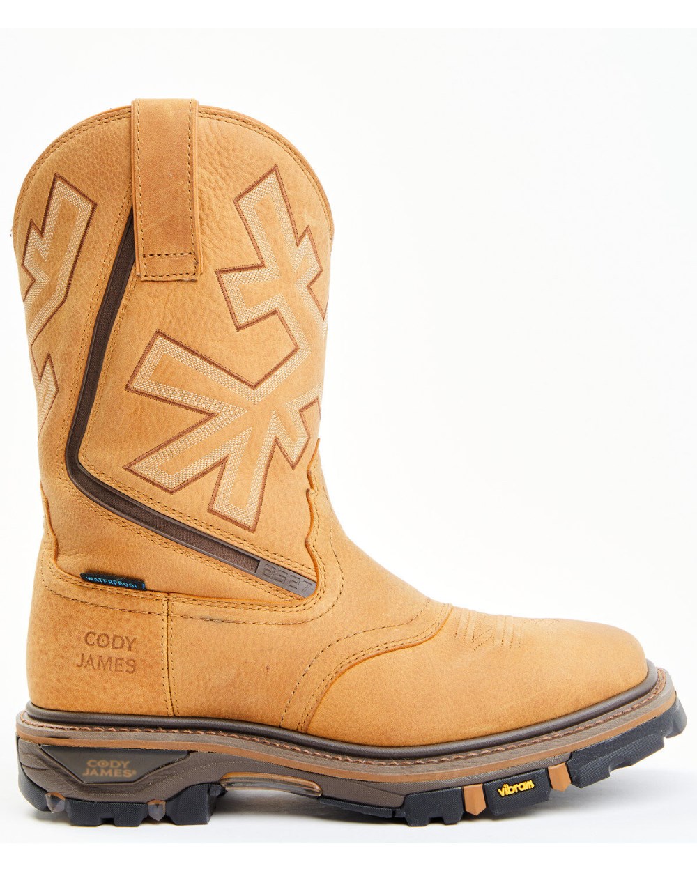 Cody James - Men's Decimator ASE7 Western Work Boots - Soft Toe | Brown