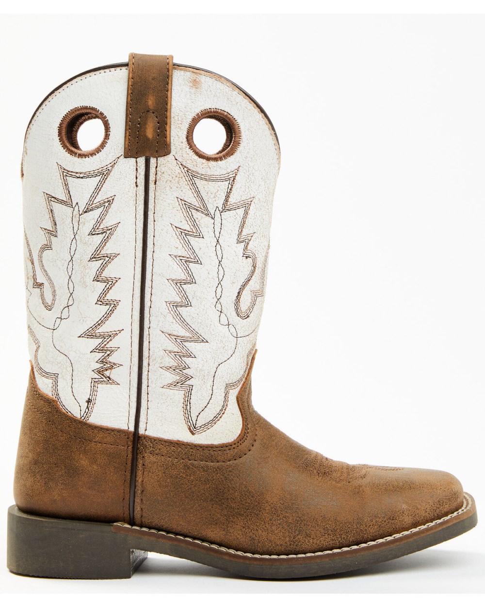 Cody James - Boys' Luke Western Boots - Broad Square Toe | Brown