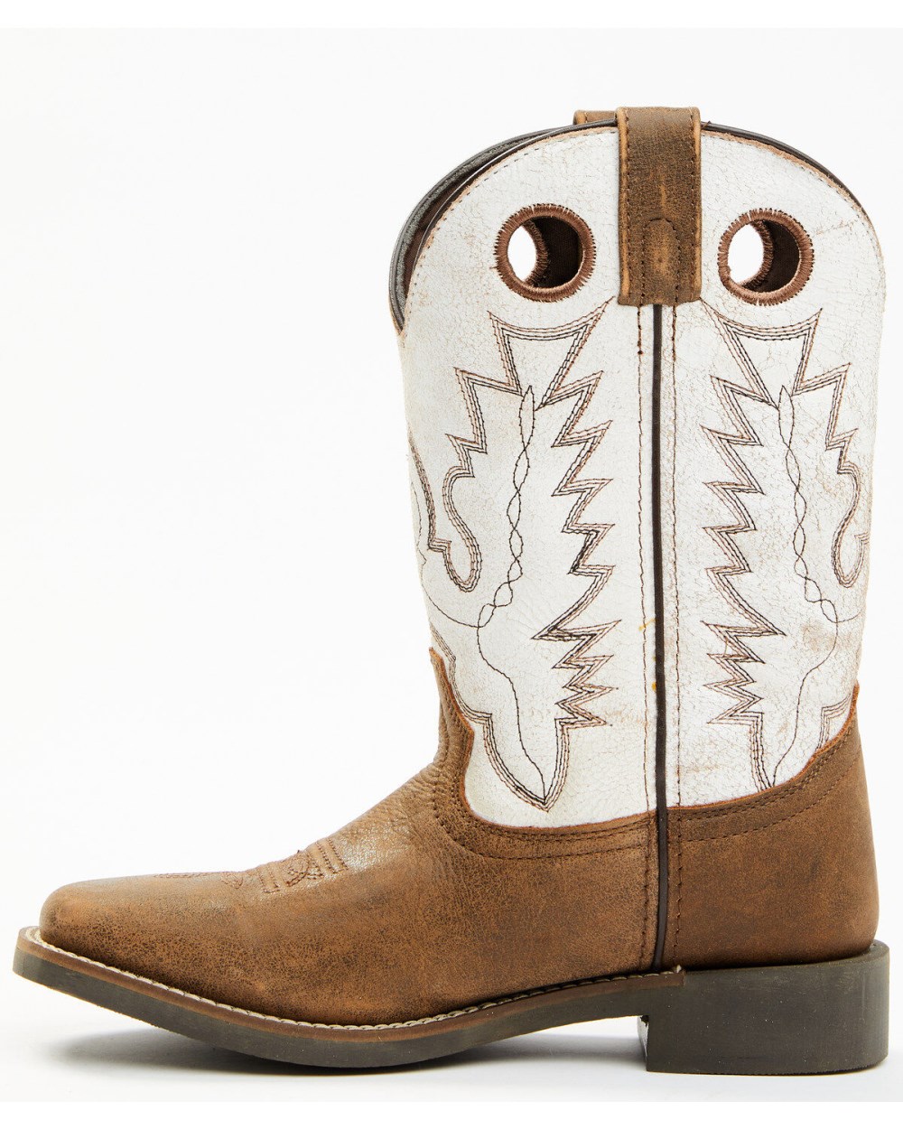 Cody James - Boys' Luke Western Boots - Broad Square Toe | Brown