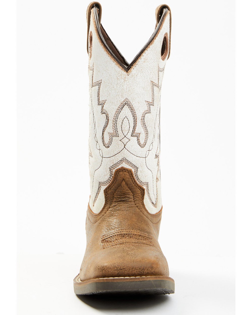 Cody James - Boys' Luke Western Boots - Broad Square Toe | Brown