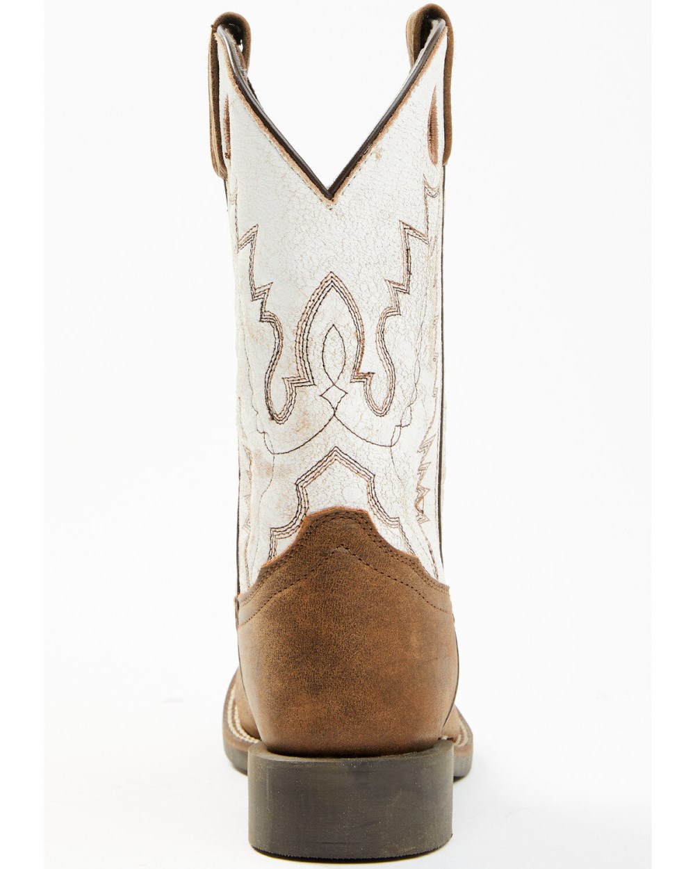Cody James - Boys' Luke Western Boots - Broad Square Toe | Brown