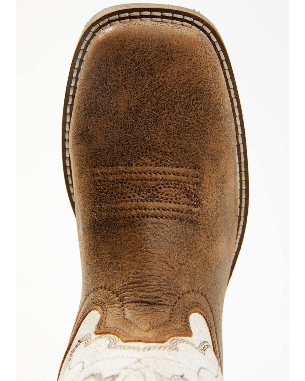 Cody James - Boys' Luke Western Boots - Broad Square Toe | Brown