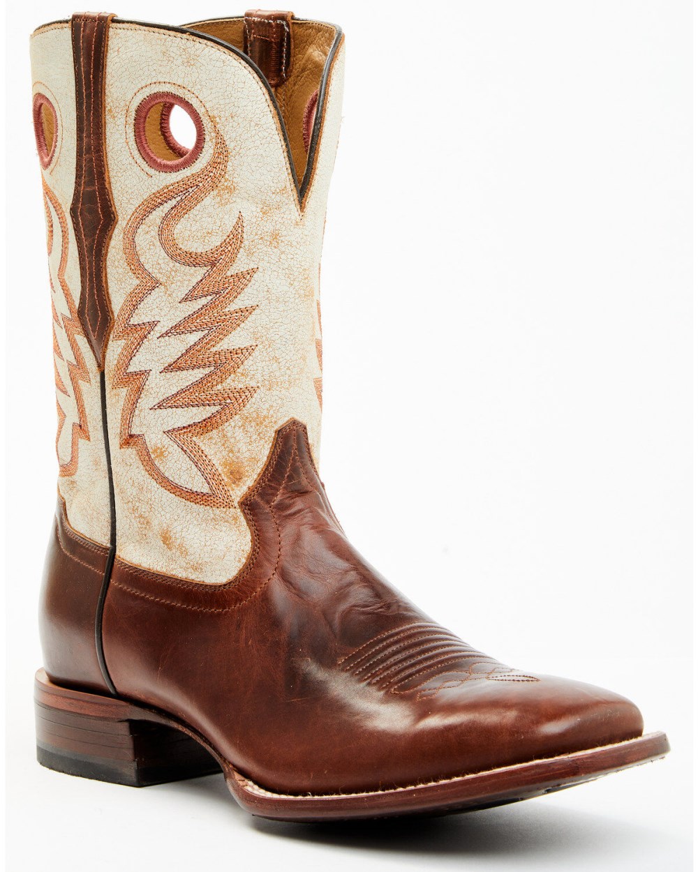 Cody James - Men's Union Xero Gravity Bone Western Performance Boots - Broad Square Toe | Ivory