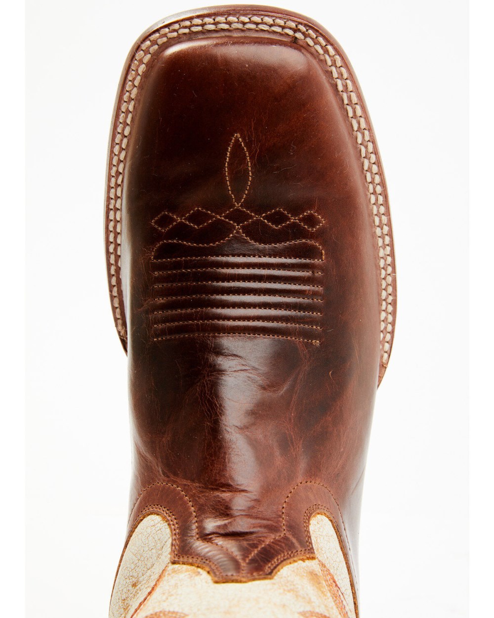 Cody James - Men's Union Xero Gravity Bone Western Performance Boots - Broad Square Toe | Ivory
