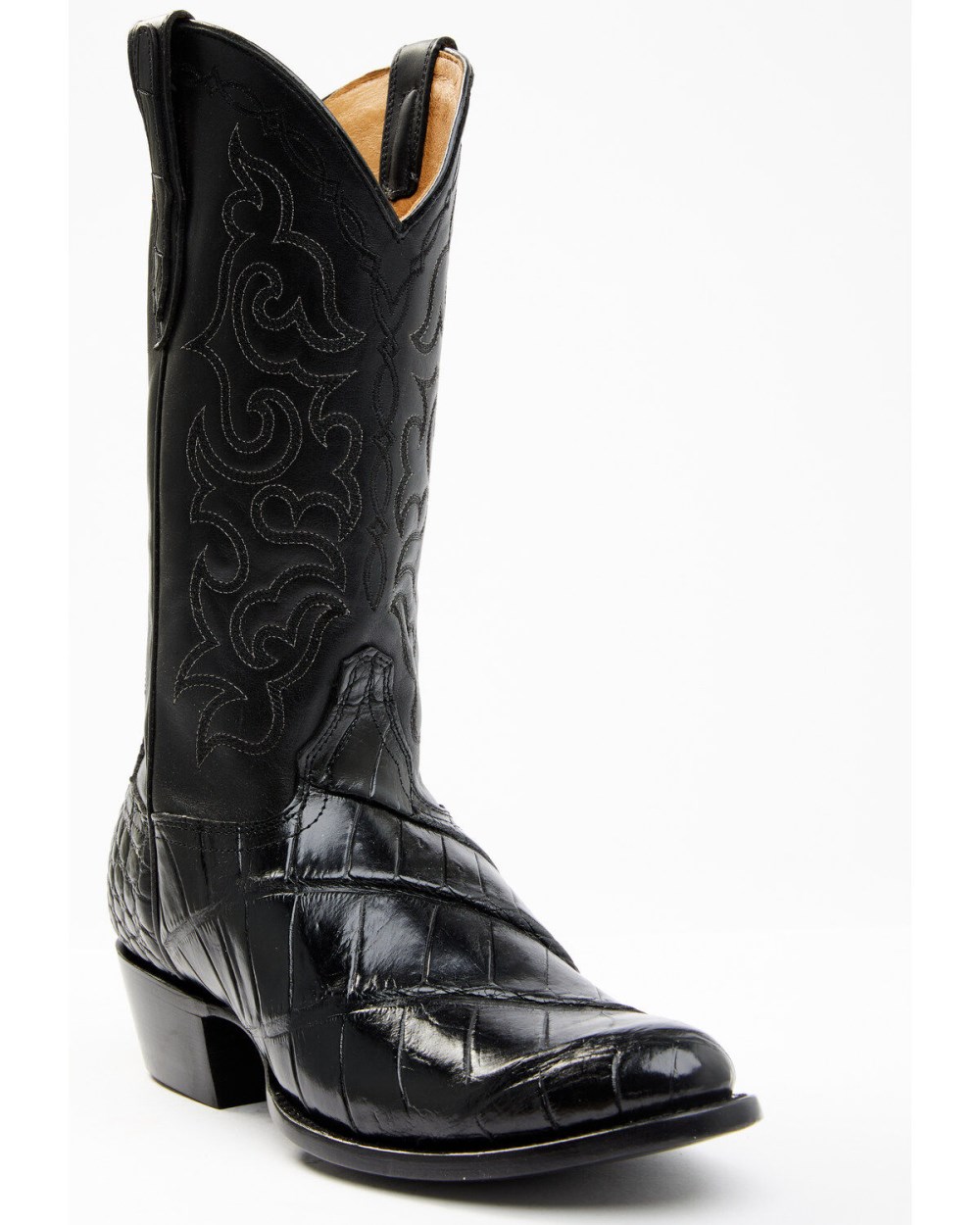 Cody James - Men's Exotic American Alligator Western Boots - Round Toe | Black