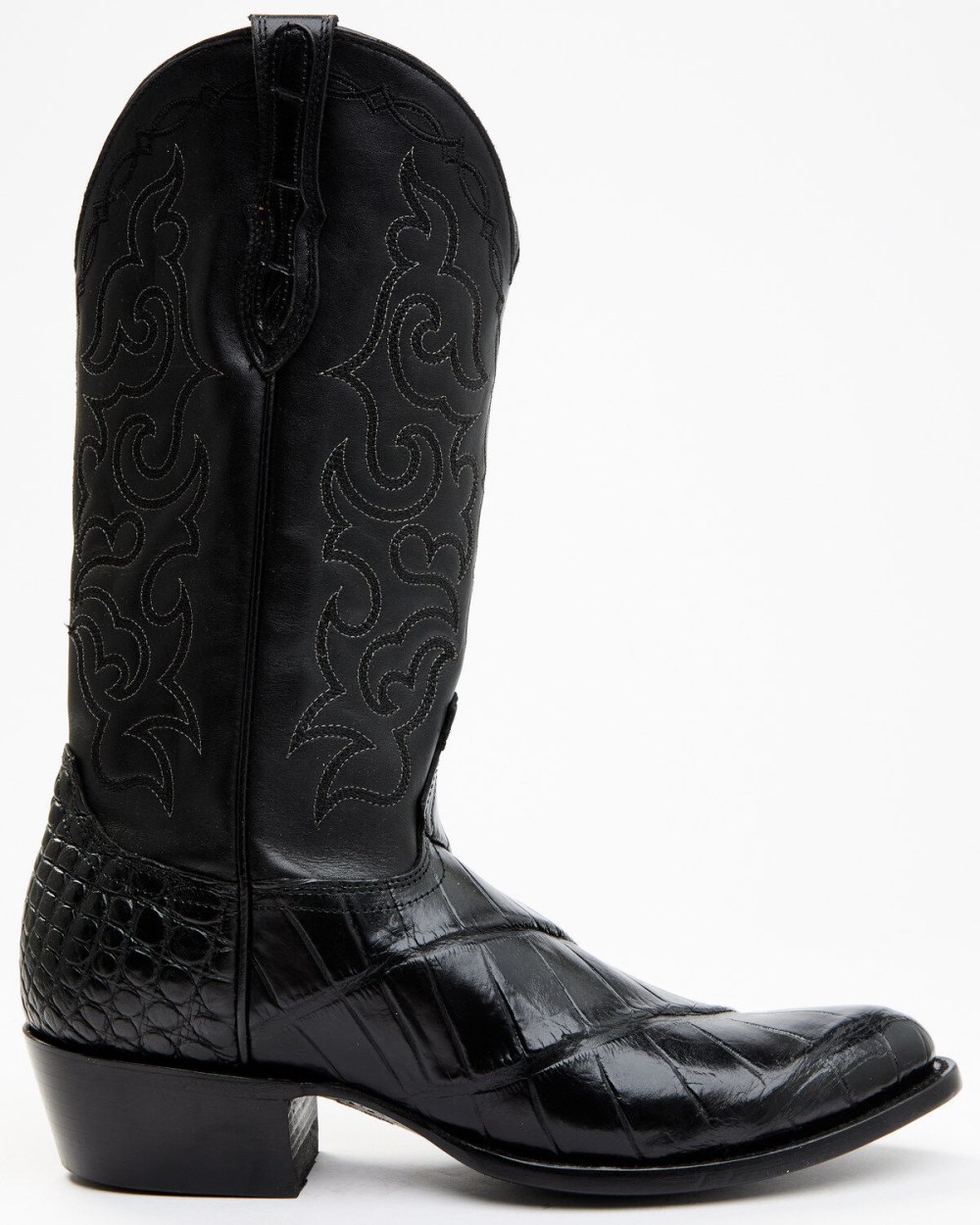 Cody James - Men's Exotic American Alligator Western Boots - Round Toe | Black