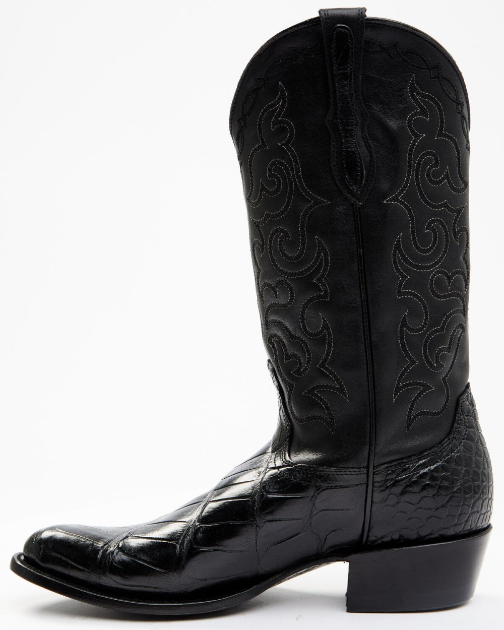 Cody James - Men's Exotic American Alligator Western Boots - Round Toe | Black