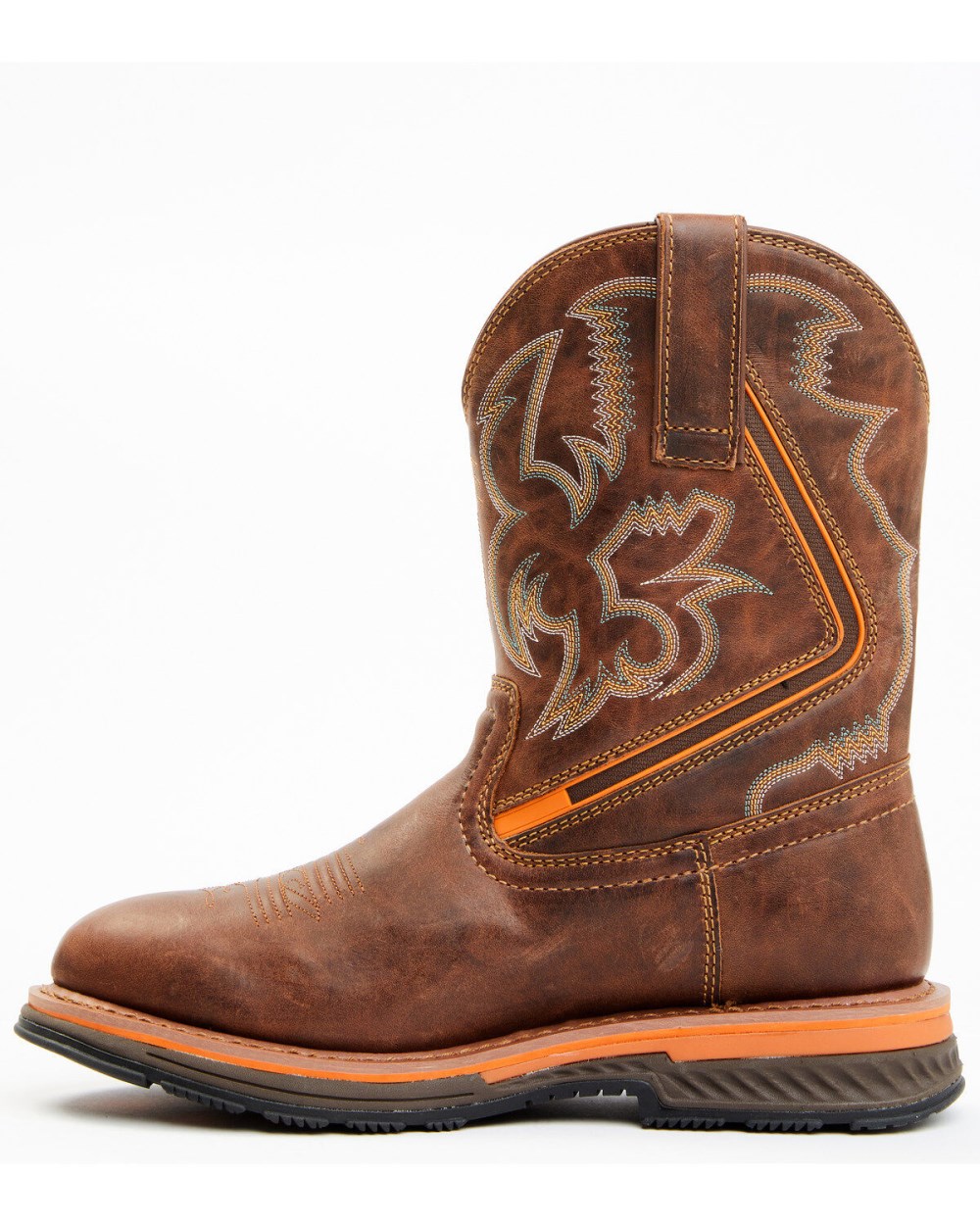 Cody James - Men's Disruptor Tyche Chill Zone Soft Pull On Work Boots - Soft Toe | Brown