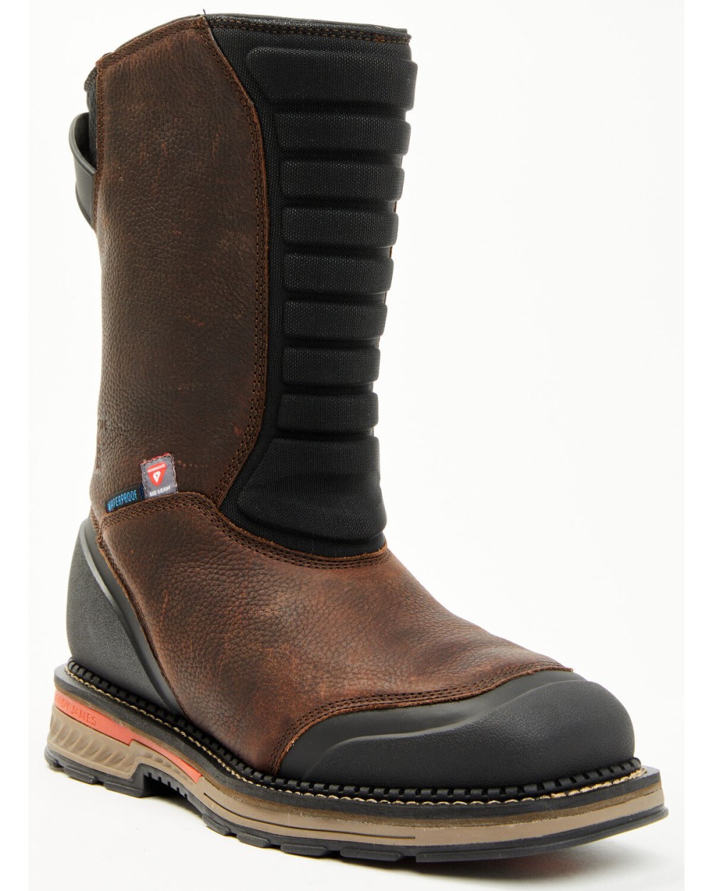 Cody James - Men's Pull-On Insulated Work Boots - Composite Toe | Brown