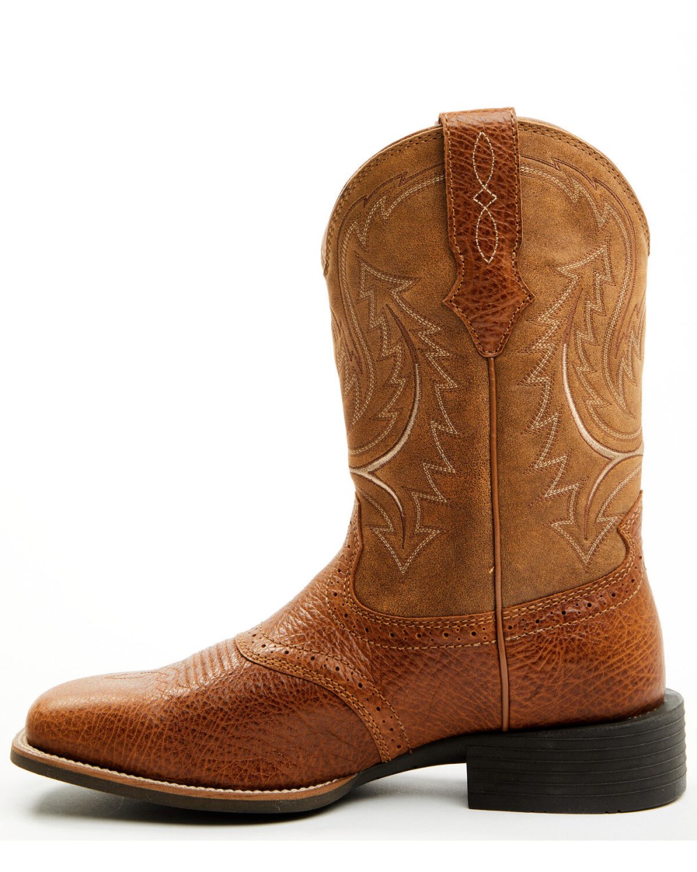 Cody James - Men's Force Western Boots - Broad Square Toe | Brown