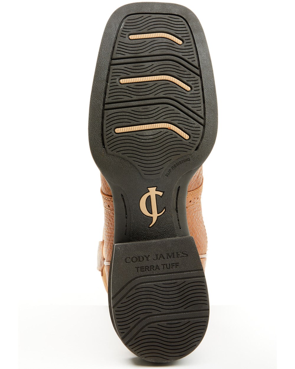 Cody James - Men's Force Western Boots - Broad Square Toe | Brown