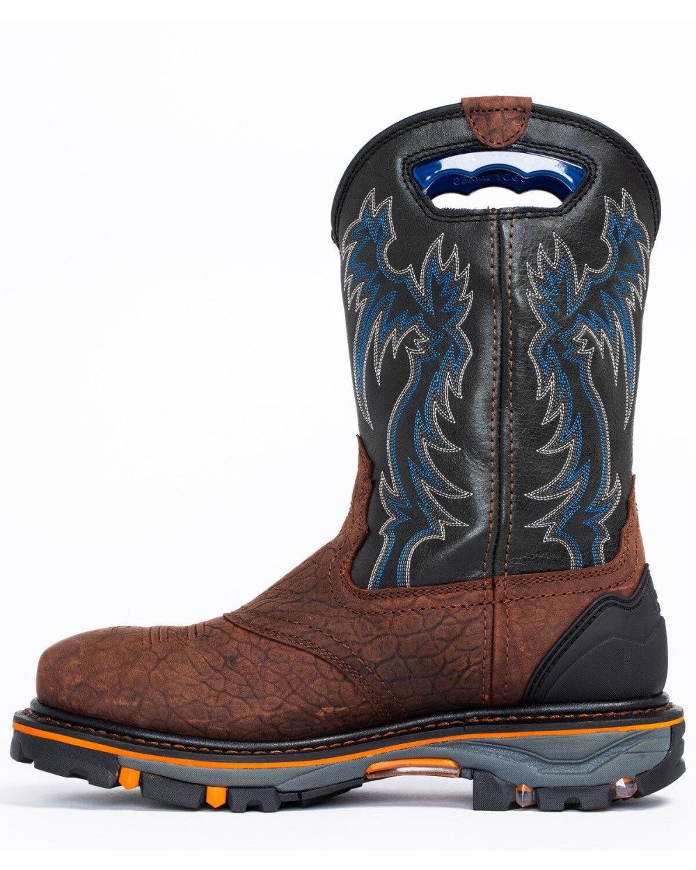 Cody James - Men's Decimator Waterproof Western Work Boots - Nano Composite Toe | Brown