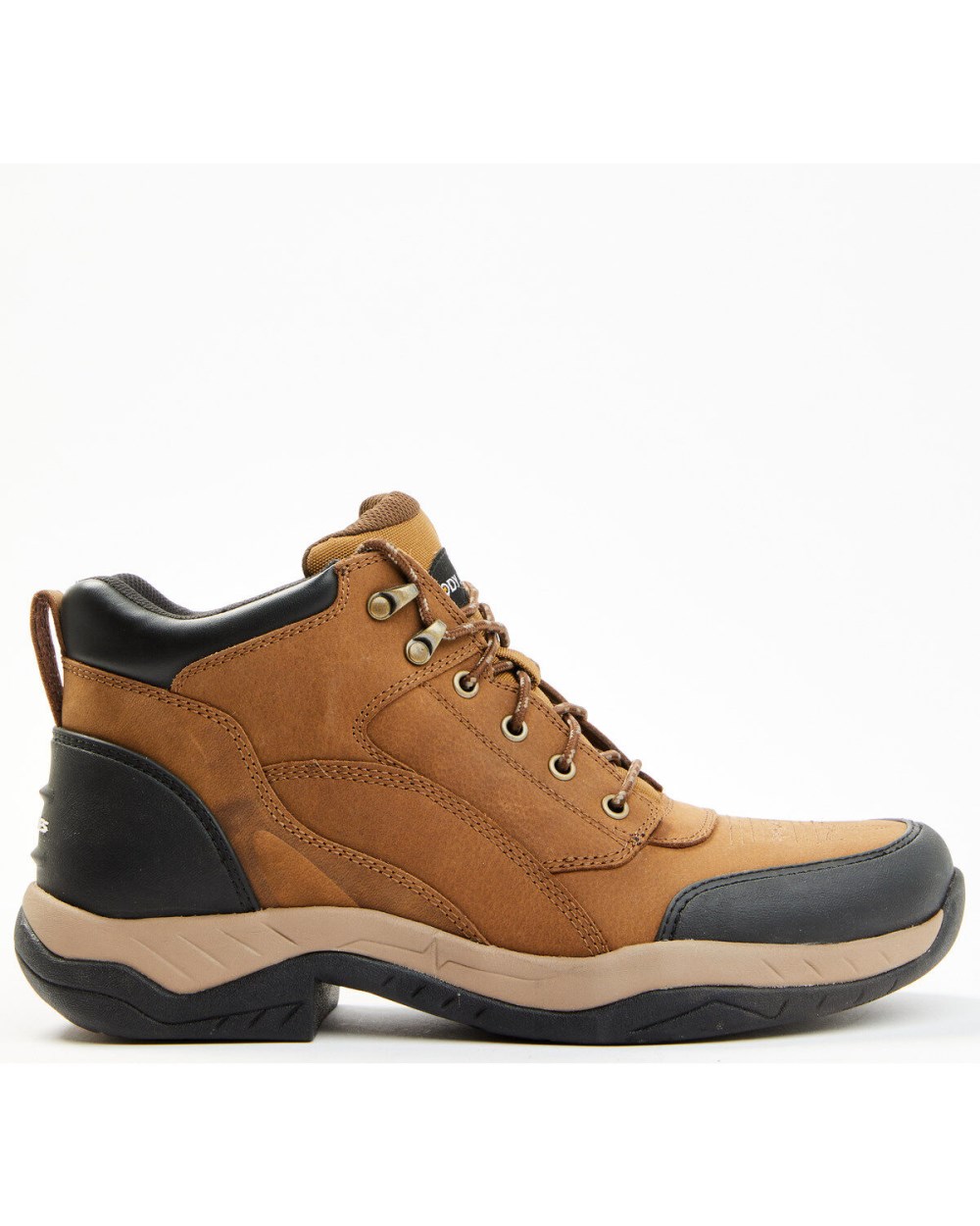 Cody James - Men's Endurance Soft Song Shin Buff Lace-Up Work Boots - Soft Toe | Tan