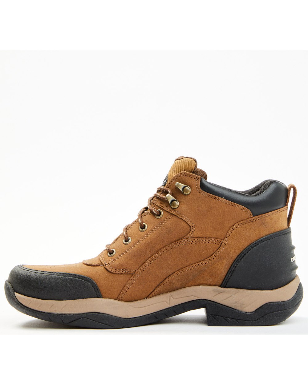 Cody James - Men's Endurance Soft Song Shin Buff Lace-Up Work Boots - Soft Toe | Tan