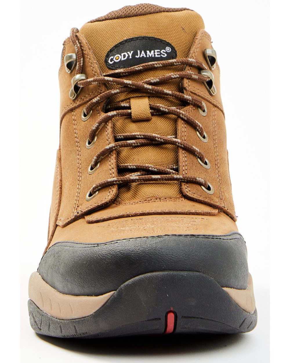 Cody James - Men's Endurance Soft Song Shin Buff Lace-Up Work Boots - Soft Toe | Tan